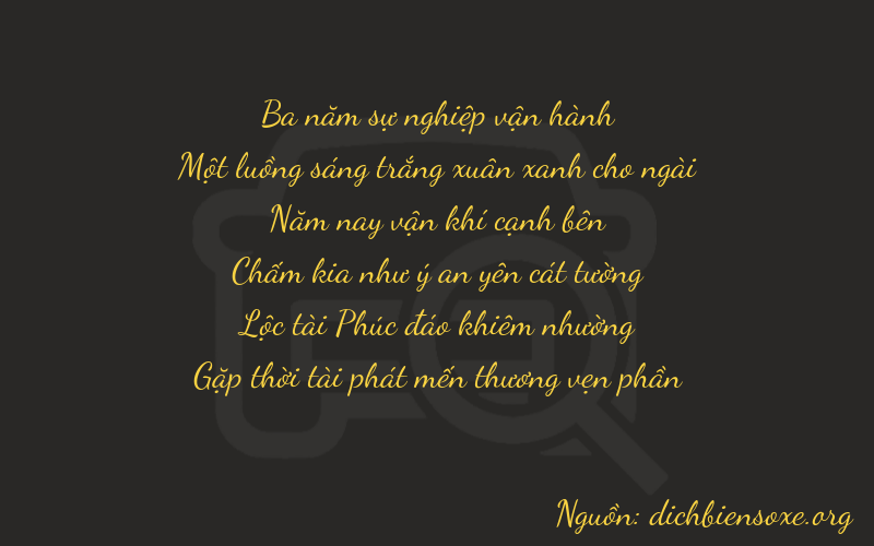 Thơ dịch biển số xe 31568