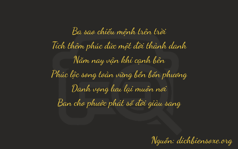 Thơ dịch biển số xe 31588
