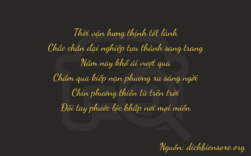 Thơ dịch biển số xe 31592