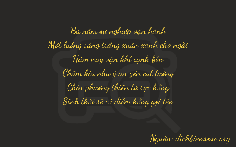 Thơ dịch biển số xe 31595