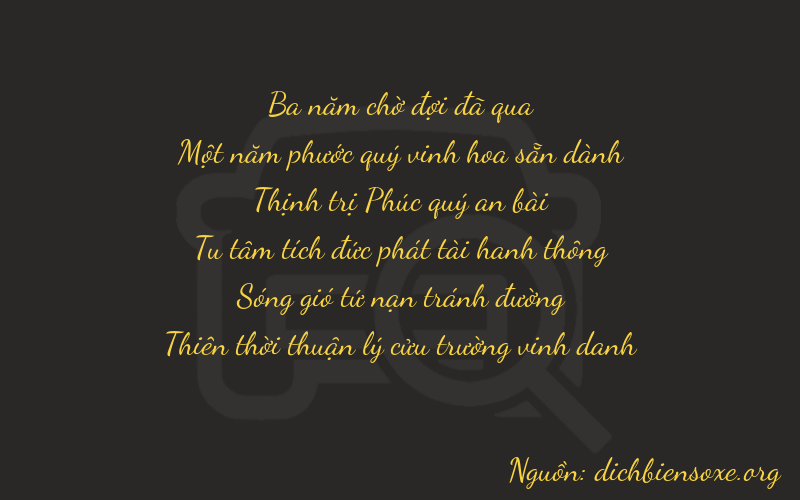 Thơ dịch biển số xe 31639