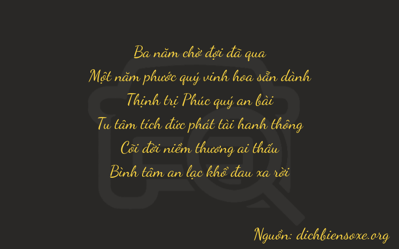 Thơ dịch biển số xe 31648