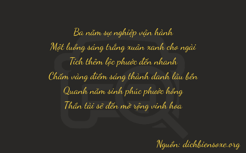 Thơ dịch biển số xe 31658