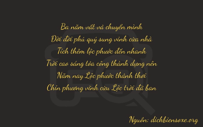 Thơ dịch biển số xe 31659