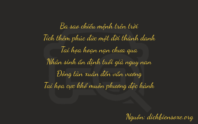 Thơ dịch biển số xe 31741
