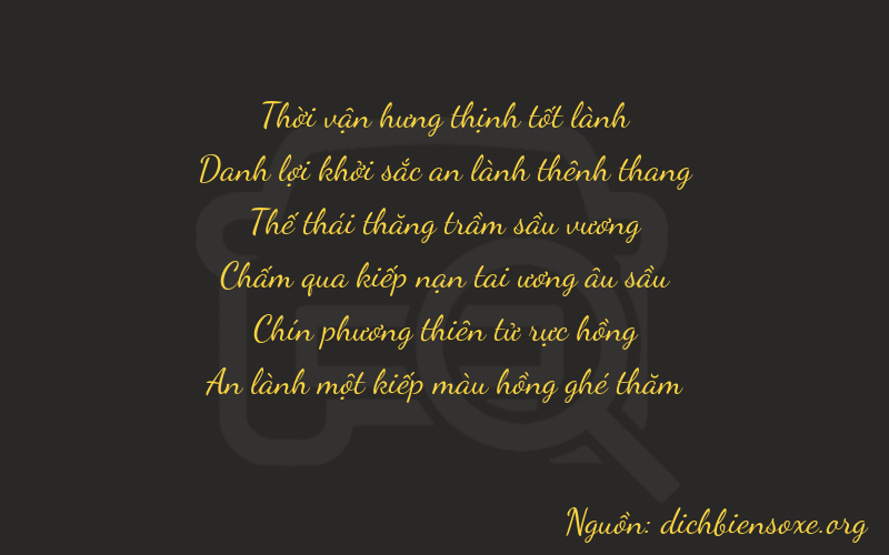 Thơ dịch biển số xe 35791