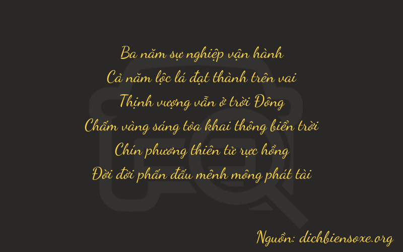 Thơ dịch biển số xe 35793