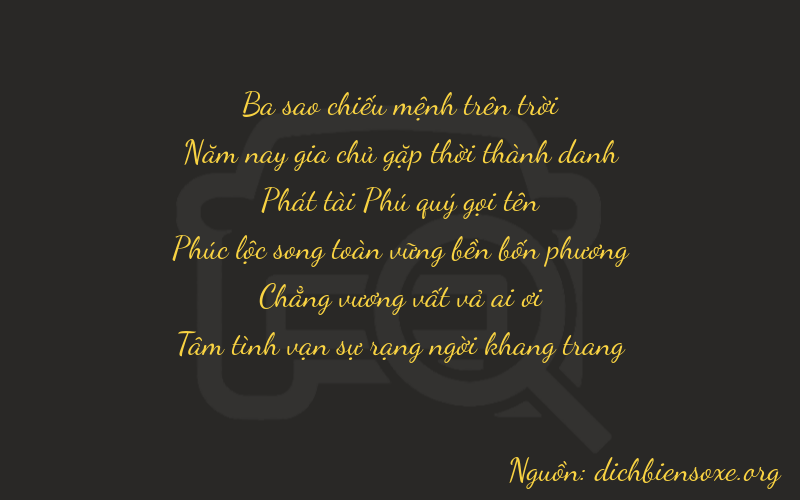 Thơ dịch biển số xe 35804