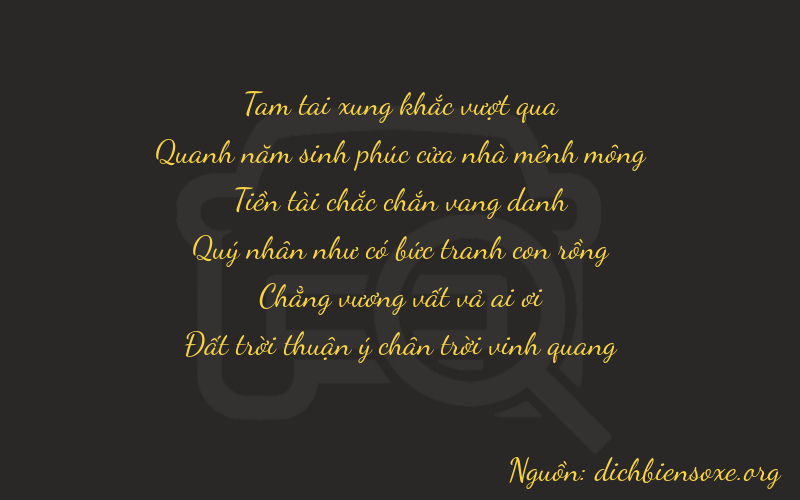 Thơ dịch biển số xe 35808