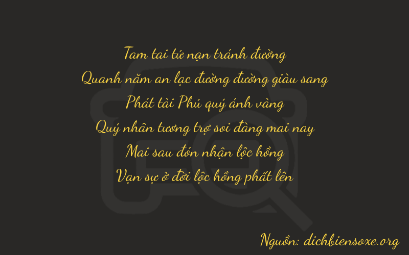 Thơ dịch biển số xe 35824