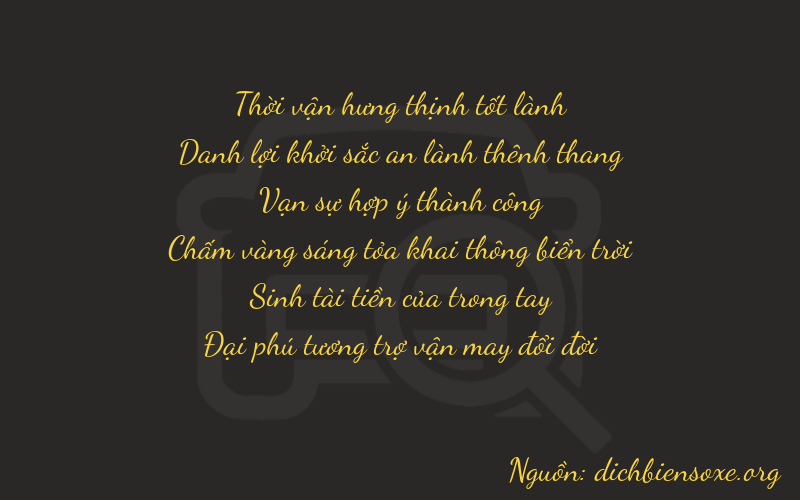 Thơ dịch biển số xe 35836