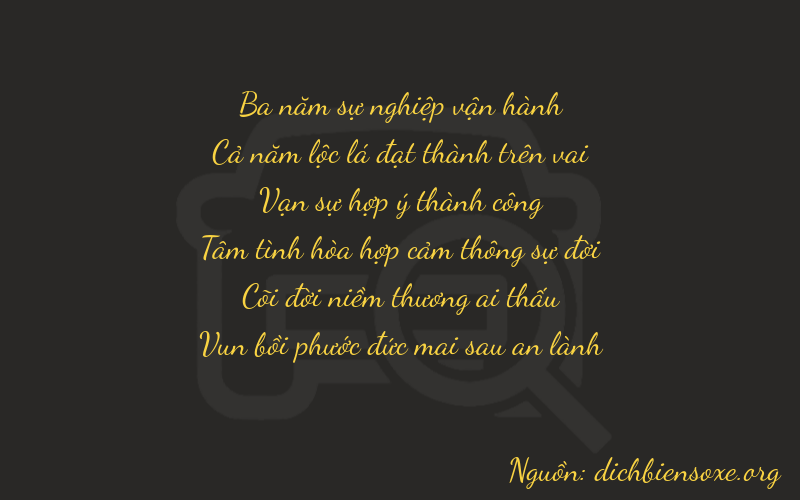Thơ dịch biển số xe 35847