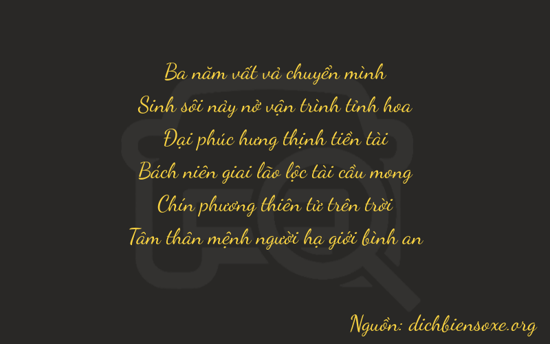 Thơ dịch biển số xe 35893