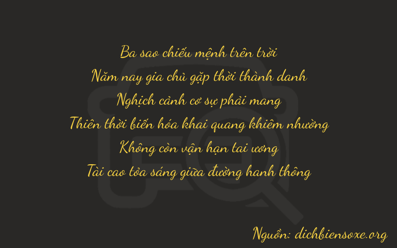 Thơ dịch biển số xe 35903