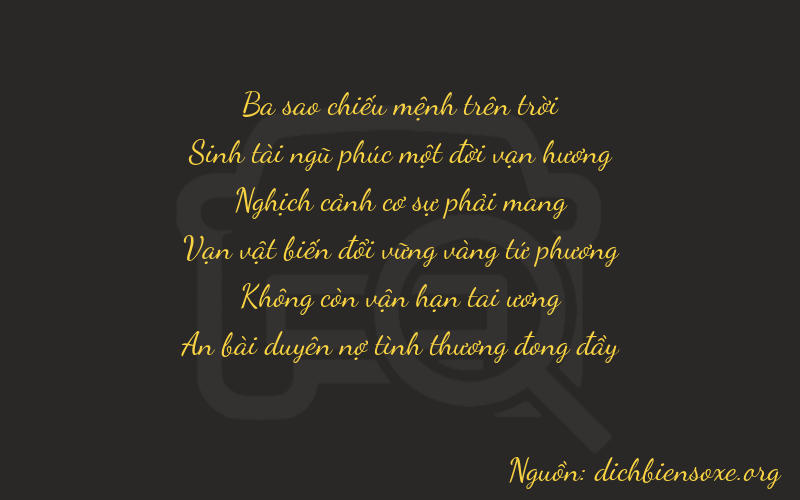 Thơ dịch biển số xe 35904