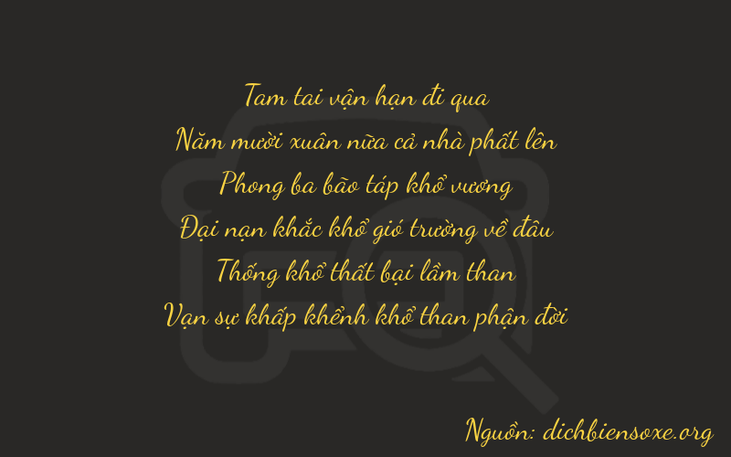 Thơ dịch biển số xe 35915