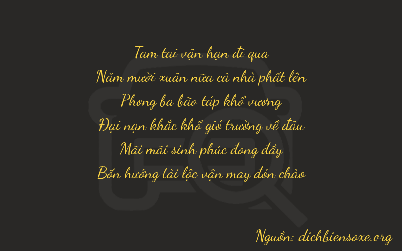 Thơ dịch biển số xe 35924