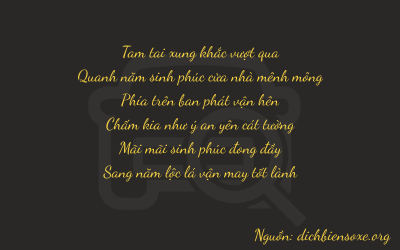 Thơ dịch biển số xe 35925