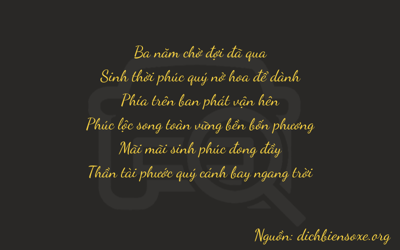 Thơ dịch biển số xe 35927