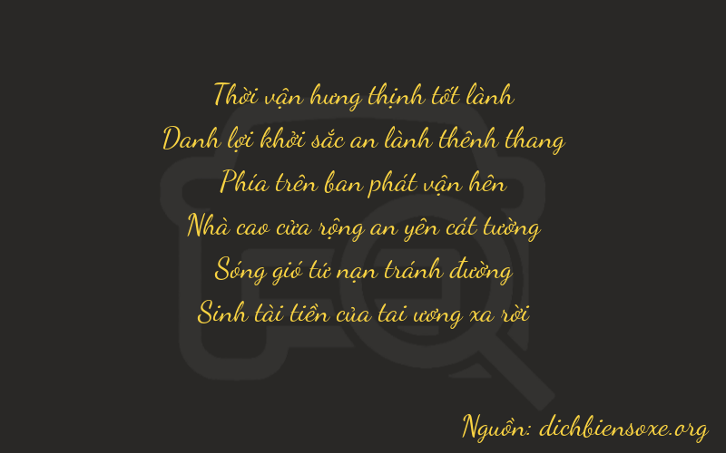 Thơ dịch biển số xe 35935