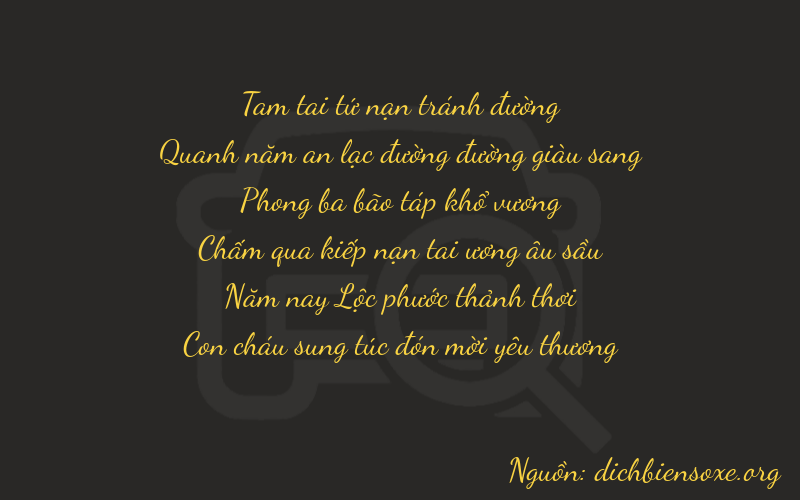 Thơ dịch biển số xe 35950