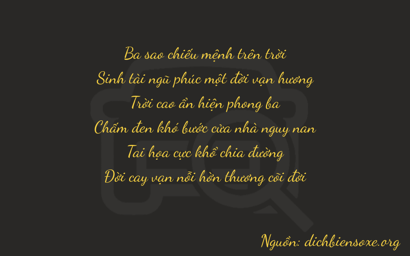 Thơ dịch biển số xe 35967