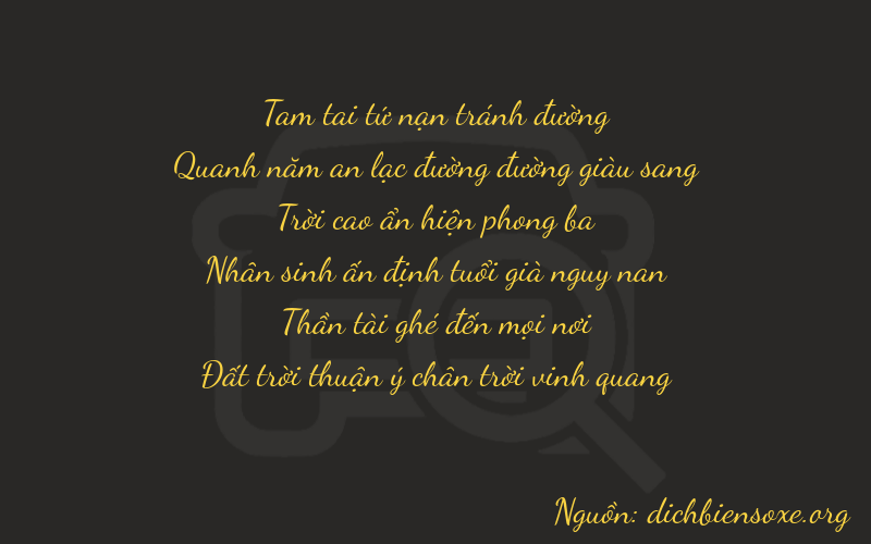 Thơ dịch biển số xe 35968