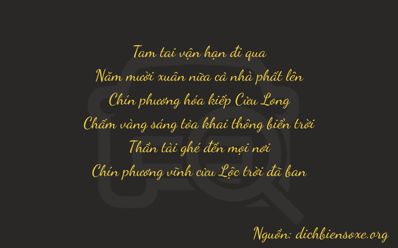 Thơ dịch biển số xe 35969