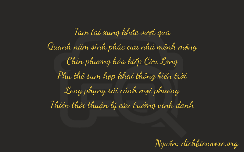 Thơ dịch biển số xe 35979