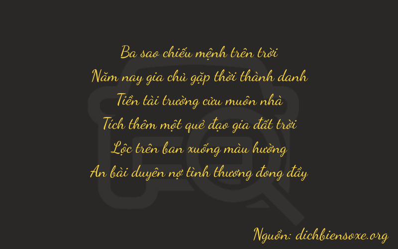 Thơ dịch biển số xe 35984