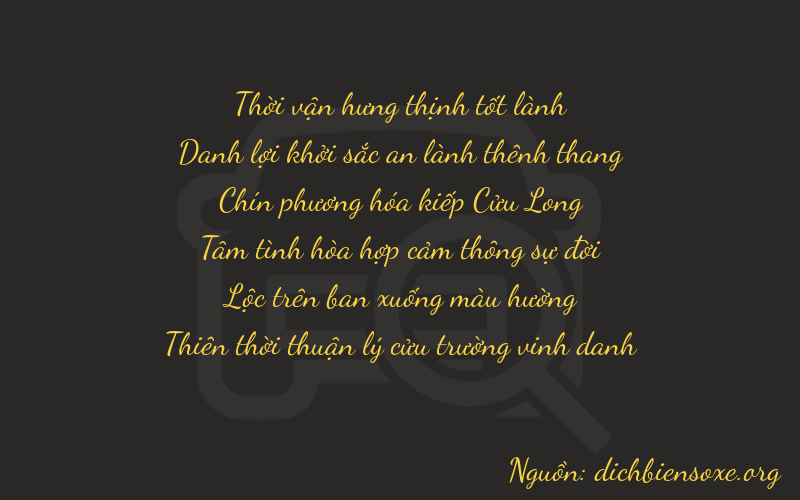 Thơ dịch biển số xe 35989