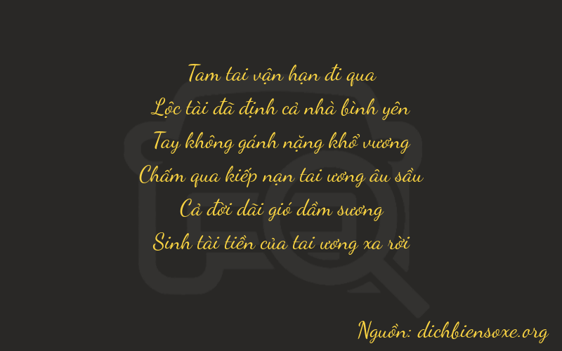 Thơ dịch biển số xe 36015