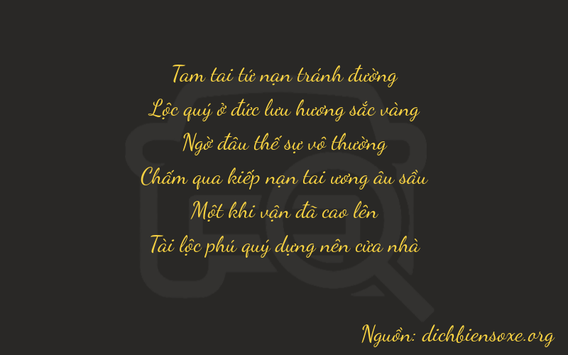 Thơ dịch biển số xe 36212