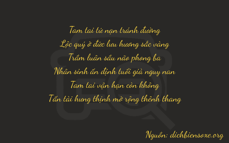 Thơ dịch biển số xe 36338