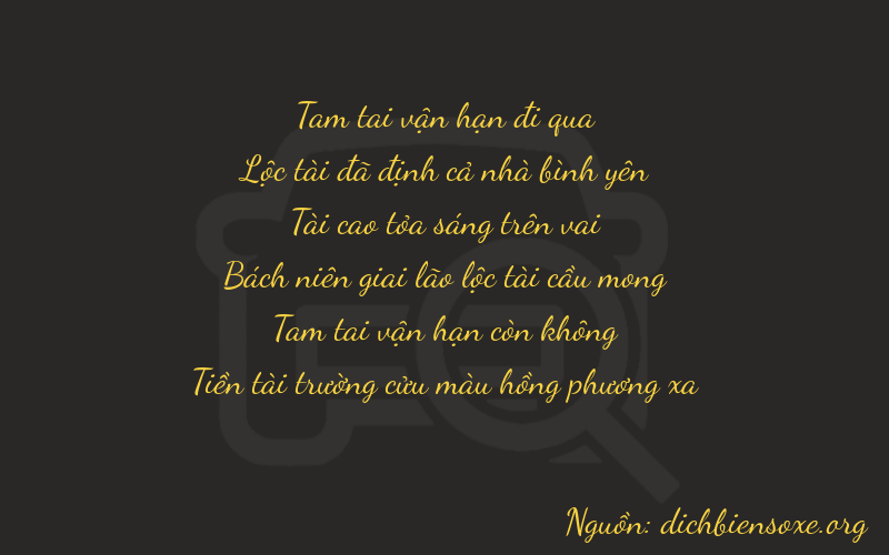 Thơ dịch biển số xe 36339