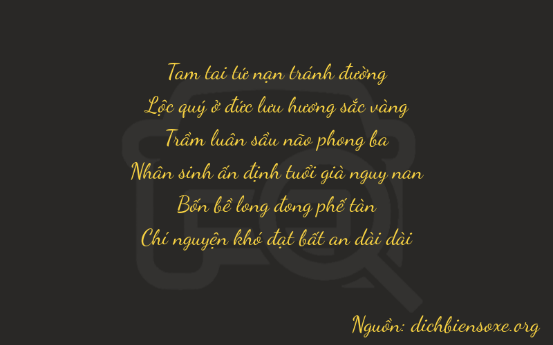 Thơ dịch biển số xe 36347