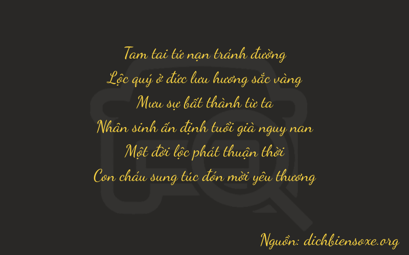 Thơ dịch biển số xe 36410