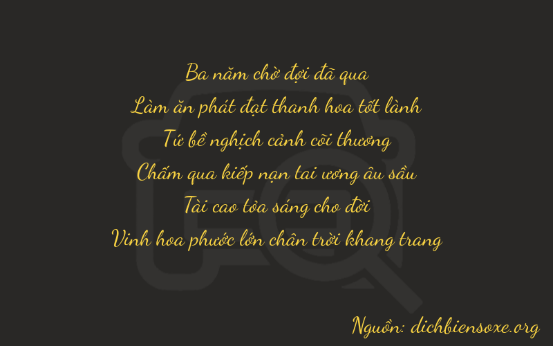 Thơ dịch biển số xe 36432