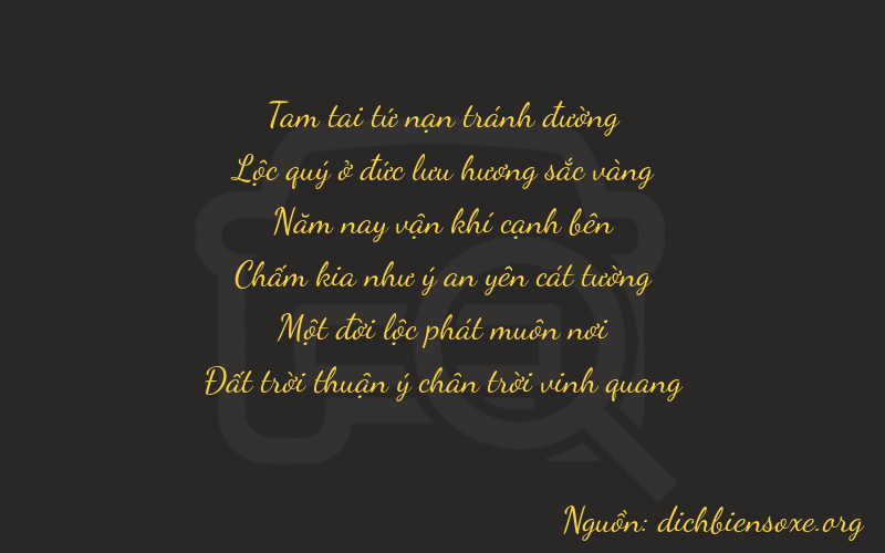 Thơ dịch biển số xe 36518