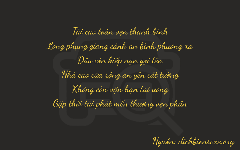 Thơ dịch biển số xe 37008