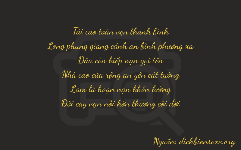 Thơ dịch biển số xe 37017