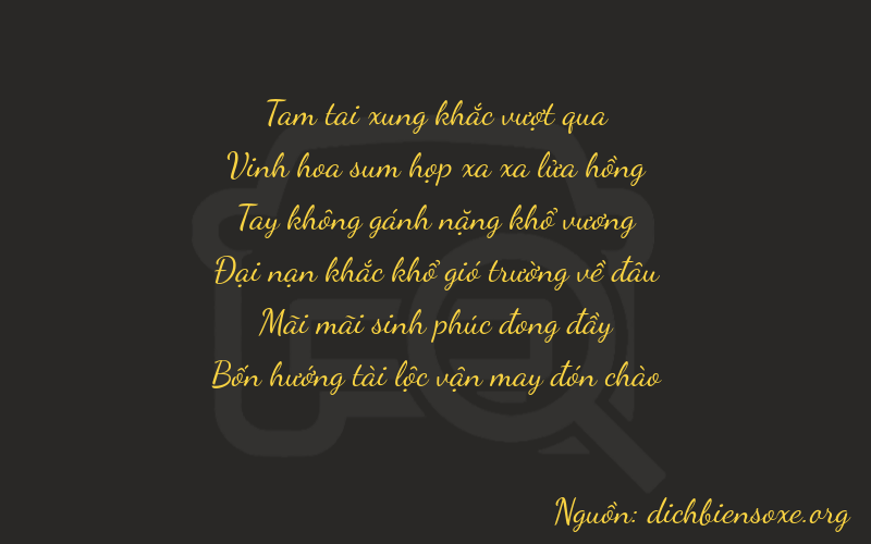 Thơ dịch biển số xe 37024