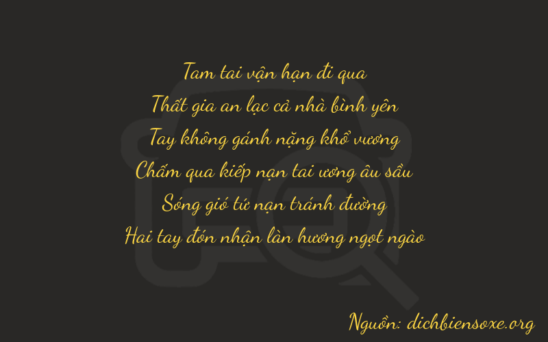 Thơ dịch biển số xe 37032