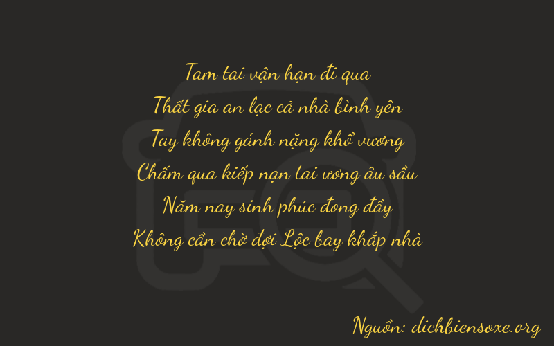 Thơ dịch biển số xe 37050