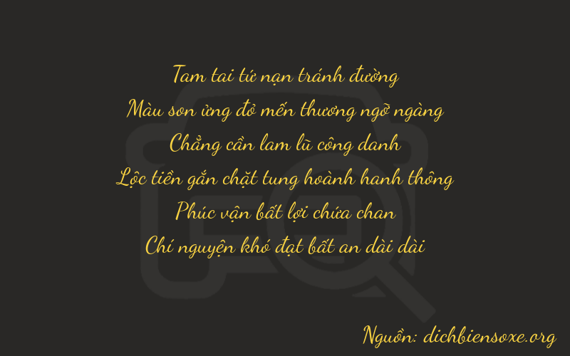 Thơ dịch biển số xe 37067