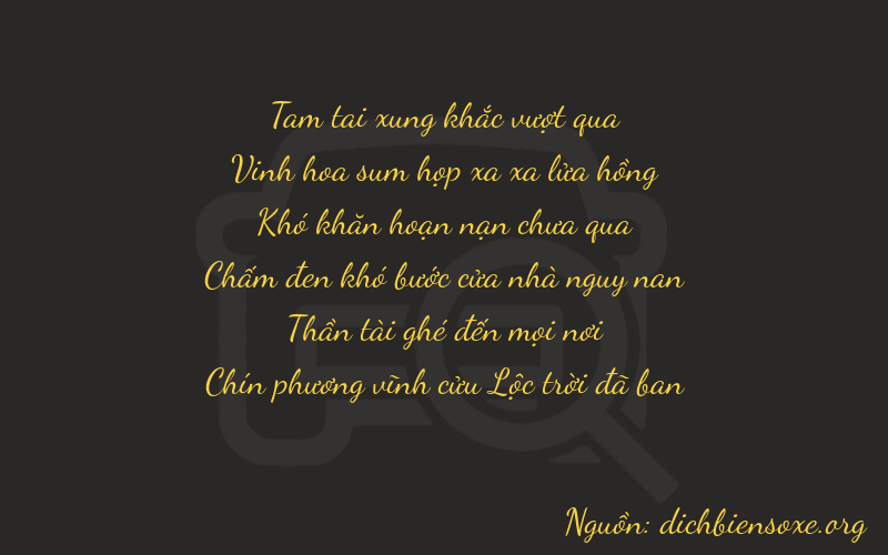 Thơ dịch biển số xe 37069