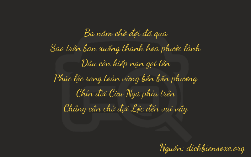 Thơ dịch biển số xe 37090