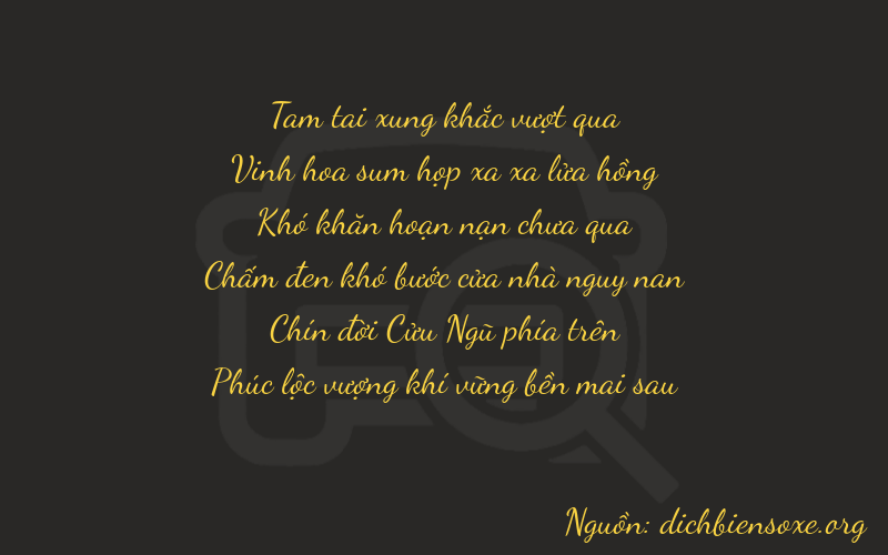Thơ dịch biển số xe 37096