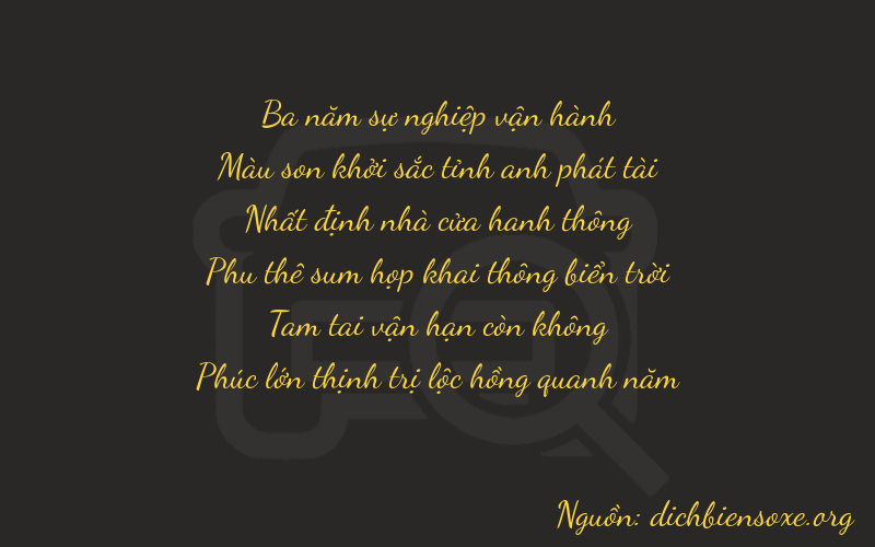 Thơ dịch biển số xe 37136