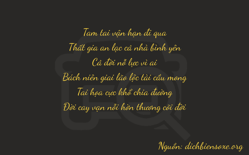 Thơ dịch biển số xe 37167